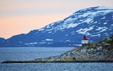 Kvitnes fyr i Neverfjord 24 mai 2022
