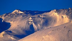 Vinterfjell ovenfor Storbukt